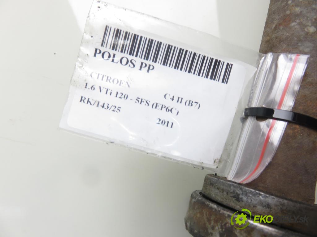 CITROEN C4 II (B7) HB 2011 88,00 1.6 VTi 120 - 5FS (EP6C) 1598,00 Poloos PP