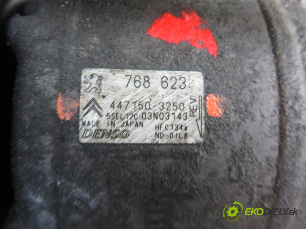 CITROEN C4 II (B7) HB 2011 88,00 1.6 VTi 120 - 5FS (EP6C) 1598,00 KOMPRESOR: klimatizácie 4471503250 (Kompresory klimatizácie)