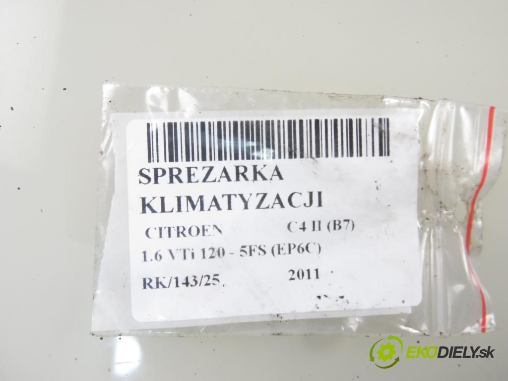 CITROEN C4 II (B7) HB 2011 88,00 1.6 VTi 120 - 5FS (EP6C) 1598,00 KOMPRESOR: klimatizácie 4471503250 (Kompresory klimatizácie)