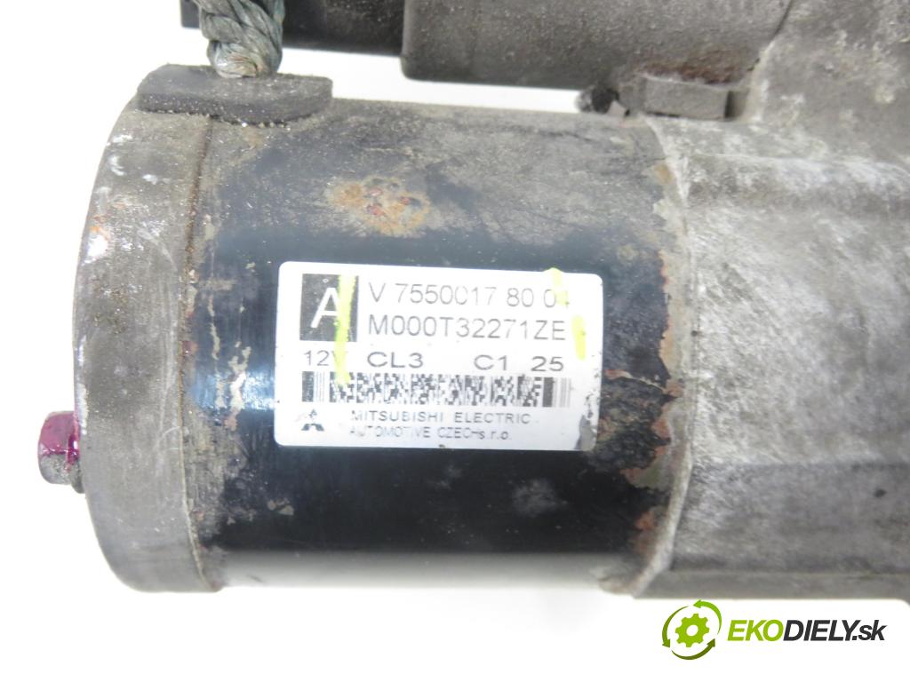 CITROEN C4 II (B7) HB 2011 88,00 1.6 VTi 120 - 5FS (EP6C) 1598,00 Štartér V755001780 ; M000T32271ZE (Štartéry)