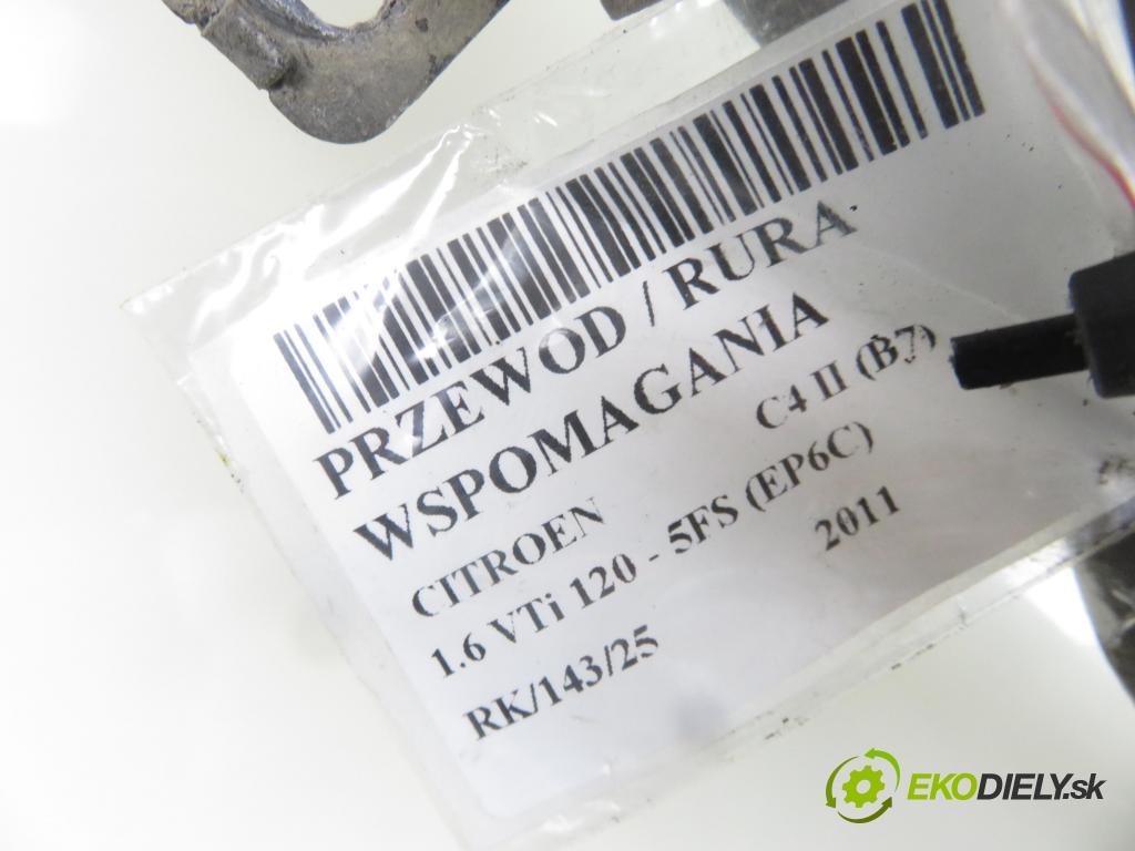 CITROEN C4 II (B7) HB 2011 88,00 1.6 VTi 120 - 5FS (EP6C) 1598,00 rúrka / Rúra servočerpadlo 9675306580