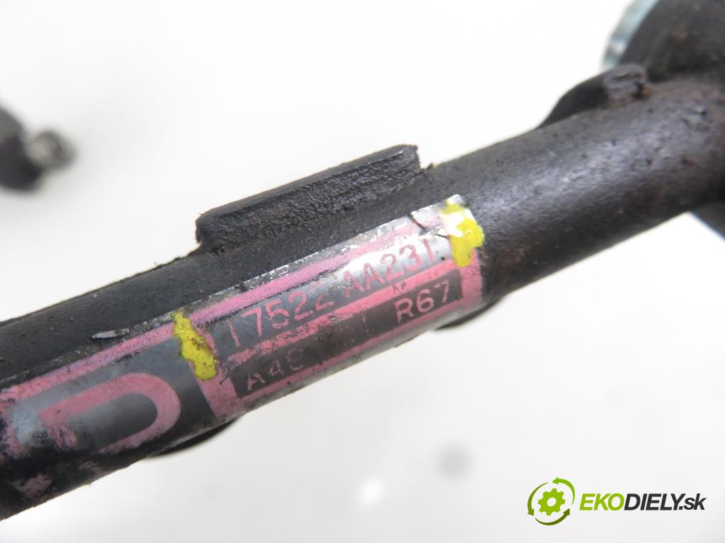 SUBARU IMPREZA Kombi (GF) KOMBI 1996 0,00 2.0 i AWD - EJ20E 1994,00 Lišta vstrekovacia 17523AA180 ; 17522AA231 (Vstrekovacie lišty)