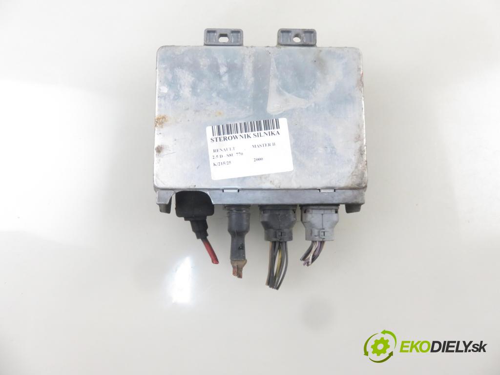 RENAULT MASTER II Autobus (JD) BUS 2000 59,00 2.5 D - S8U 770 2499,00 Riadiaca jednotka Motor 7700311739 ; 7700311655