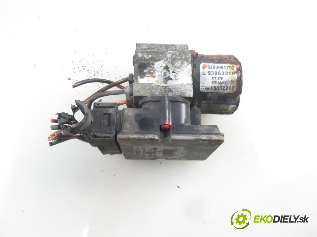 NISSAN PRIMASTAR Skrzynia (X83) FURGON 2008 107,00 2.5 dCi 150 - G9U 632 2464,00 Pumpa ABS 15052212 ; 8200951792 (Pumpy ABS)