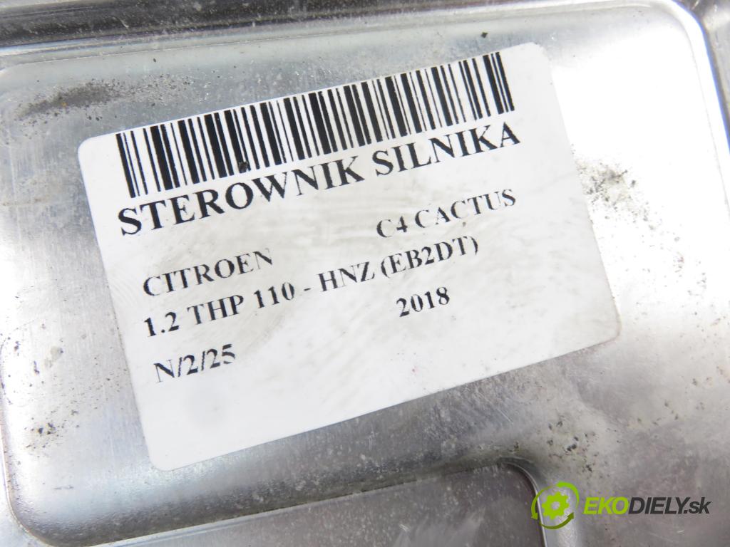CITROEN C4 CACTUS CROSSOVER 2018 81,00 1.2 THP 110 - HNZ (EB2DT) 1199,00 Riadiaca jednotka Motor 9819269980 ; A2C1444520001 ; 9806671980