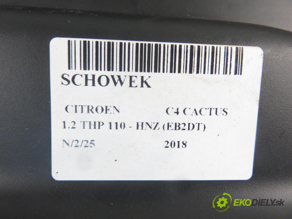 CITROEN C4 CACTUS CROSSOVER 2018 81,00 1.2 THP 110 - HNZ (EB2DT) 1199,00 Priehradka, kastlík