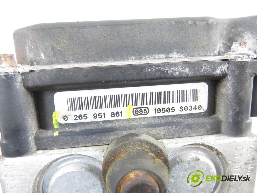 CITROEN C4 II (B7) HB 2011 88,00 1.6 VTi 120 - 5FS (EP6C) 1598,00 Pumpa ABS 0265951861 ; 0265252034 ; 9677024980 (Pumpy ABS)