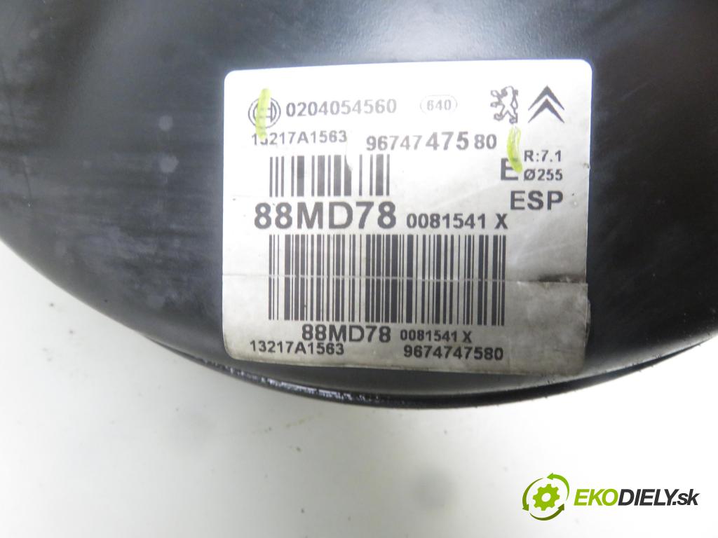 CITROEN C4 II (B7) HB 2011 88,00 1.6 VTi 120 - 5FS (EP6C) 1598,00 Posilovač 9674747580 ; 0204054560 (Servočerpadlá, pumpy riadenia)