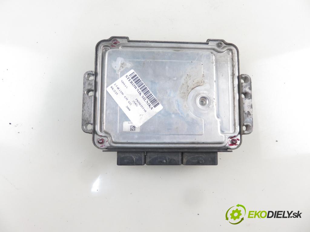 NISSAN PRIMASTAR Skrzynia (X83) FURGON 2008 107,00 2.5 dCi 150 - G9U 632 2464,00 Riadiaca jednotka Motor 8200635663 ; 8200833387 ; 0281013364