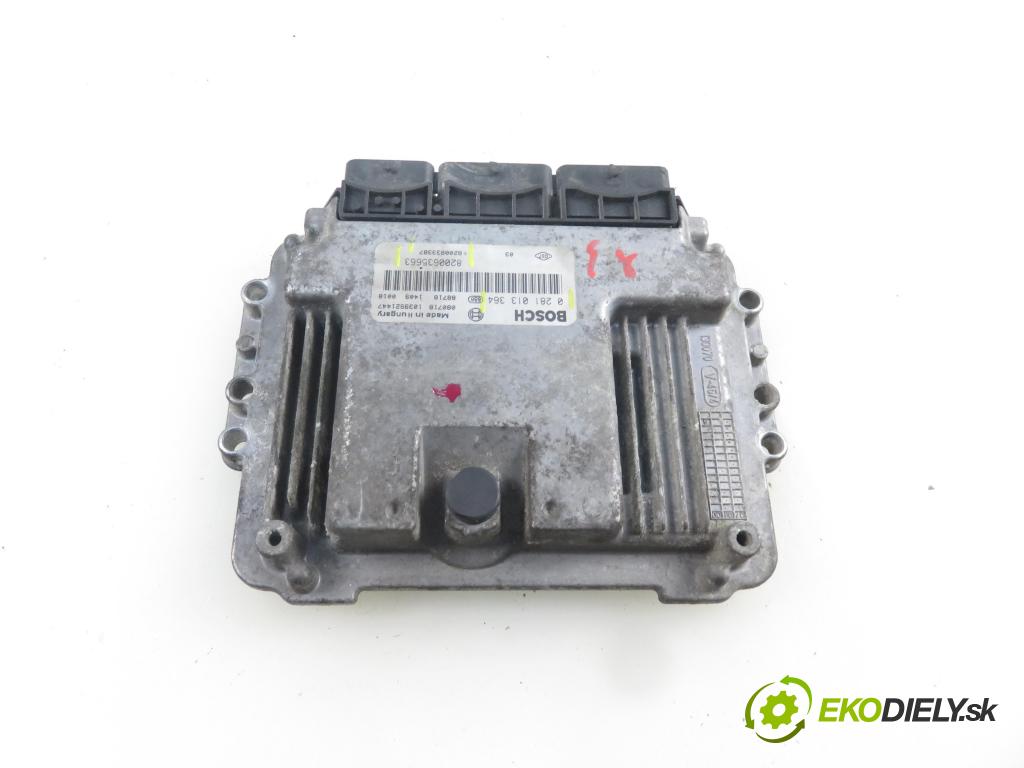 NISSAN PRIMASTAR Skrzynia (X83) FURGON 2008 107,00 2.5 dCi 150 - G9U 632 2464,00 Riadiaca jednotka Motor 8200635663 ; 8200833387 ; 0281013364