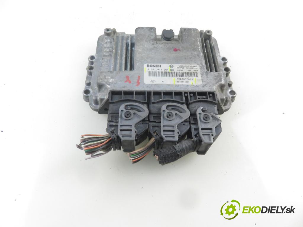 NISSAN PRIMASTAR Skrzynia (X83) FURGON 2008 107,00 2.5 dCi 150 - G9U 632 2464,00 Riadiaca jednotka Motor 8200635663 ; 8200833387 ; 0281013364
