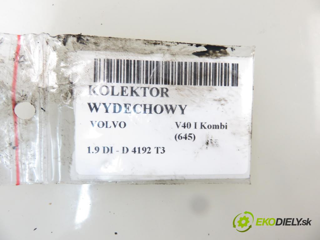 VOLVO V40 Kombi (645) KOMBI 2000 85,00 1.9 DI 116 - D 4192 T3 1870,00 potrubí VYČERPAT: 110182F7 (Výfukové potrubí)