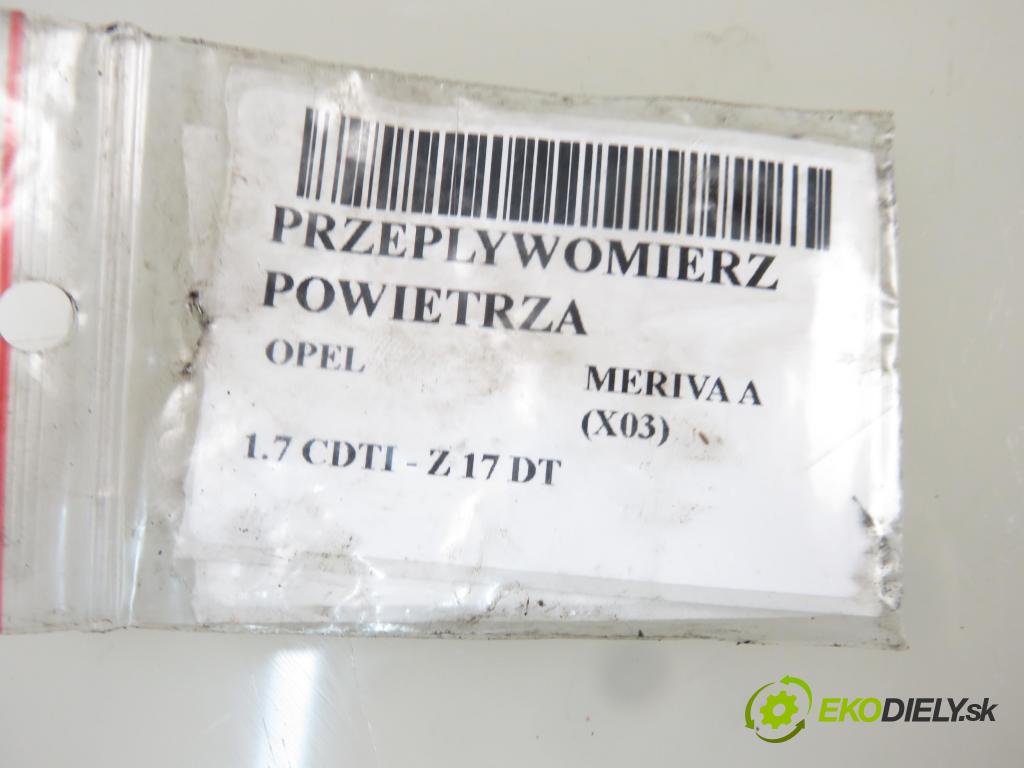 OPEL MERIVA A nadwozie wielkoprzestrzenne (MPV) (X03) HB 2004 74,00 1.7 CDTI 101 - Z 17 DT 1686,00 váha vzduchu vzduchu F00C2G2063