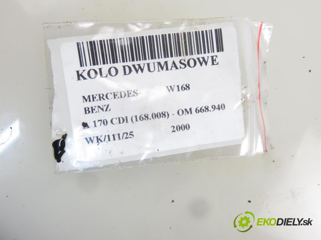 MERCEDES-BENZ KLASA A (W168) HB 2000 66,00 1.7 CDI 90 1689,00 Koleso dvojhmota