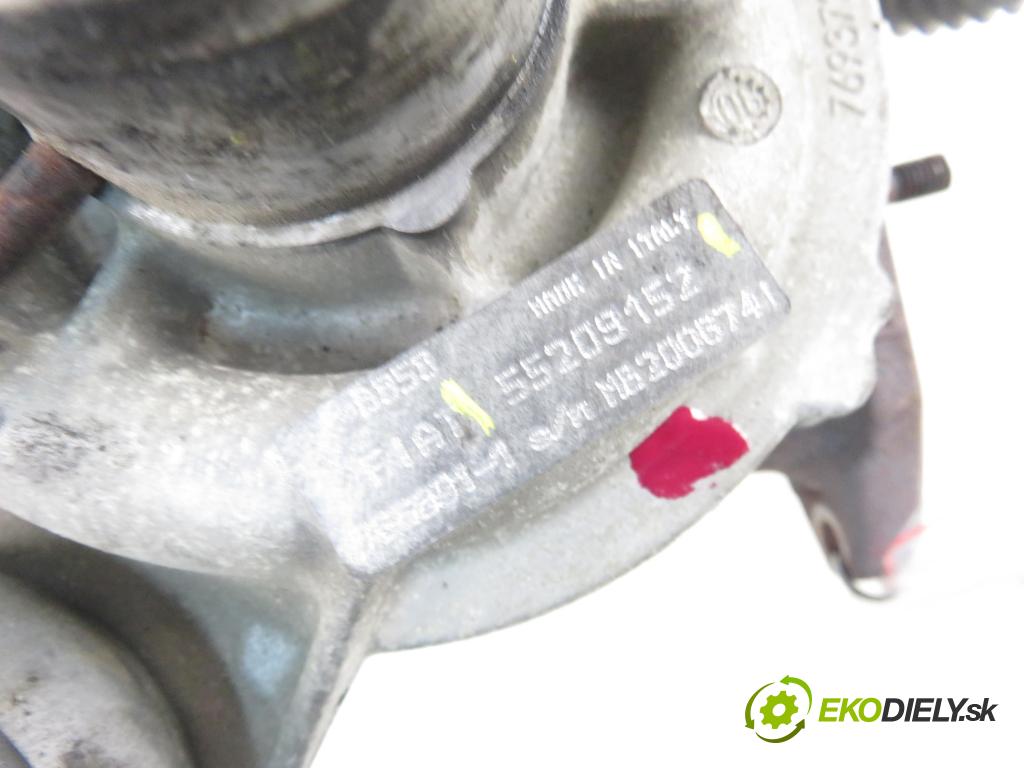 FIAT BRAVO II (198_) HB 2009 66,00 1.6 D Multijet - 198 A6.000 1598,00 RYCHLONABÍJEČKA: 55209152 (Turbodúchadla (kompletní))