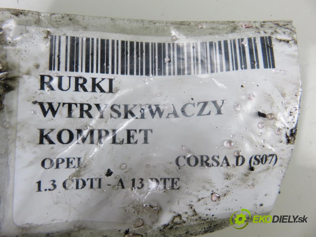 OPEL CORSA D (S07) HB 2010 70,00 1.3 CDTI - A 13 DTE 1248,00 rúrky VSTREKOVAČE:
