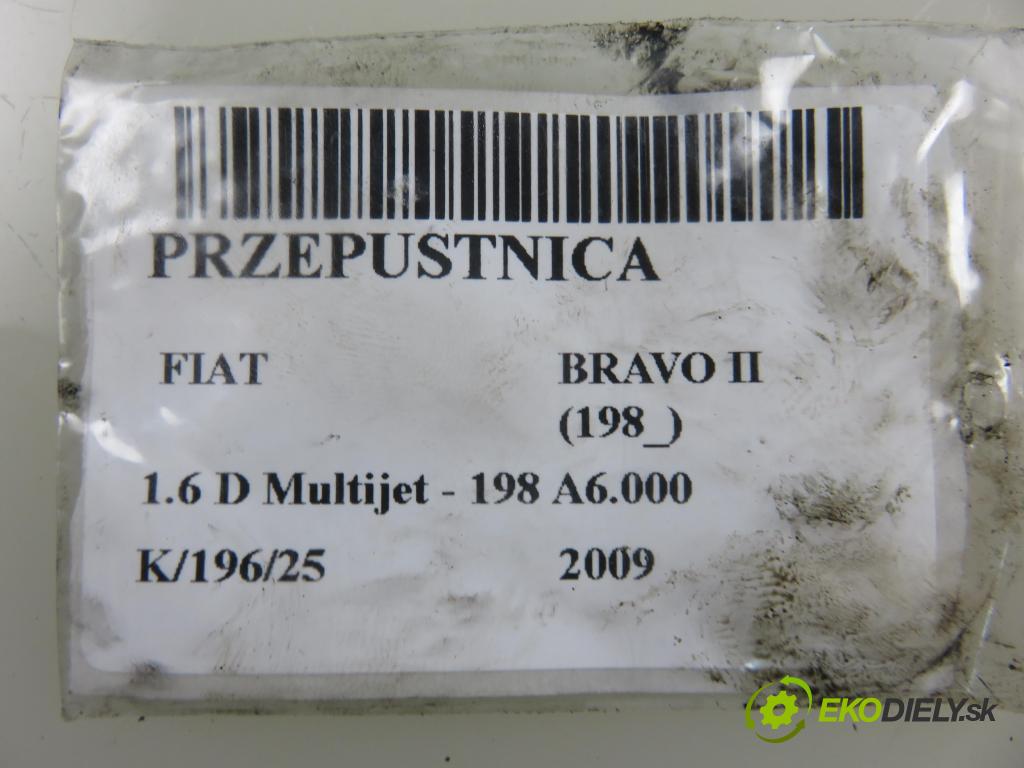 FIAT BRAVO II (198_) HB 2009 66,00 1.6 D Multijet - 198 A6.000 1598,00 Škrtiaca klapka 48CPD6A ; 55200820 (Škrtiace klapky)