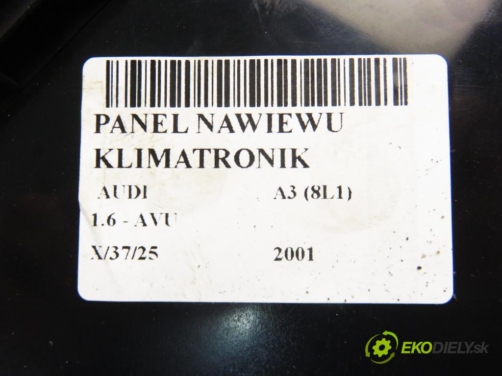 AUDI A3 (8L1) HB 2001 75,00 1.6 - AVU 1595,00 Panel kúrenia KLIMATRONIK 8L0820043H ; 5HB00818400