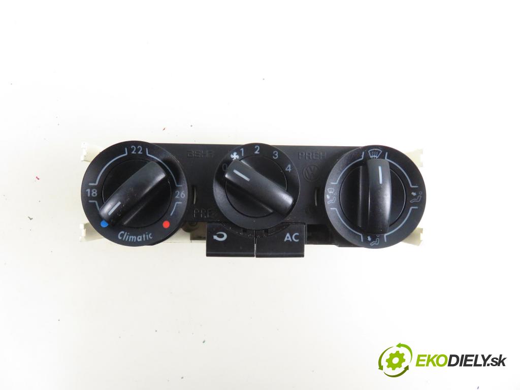 VW POLO (9N_) HB 2005 47,00 1.2 12V - BME 1198,00 Panel kúrenia KLIMATIZACE: 6Q0820045E