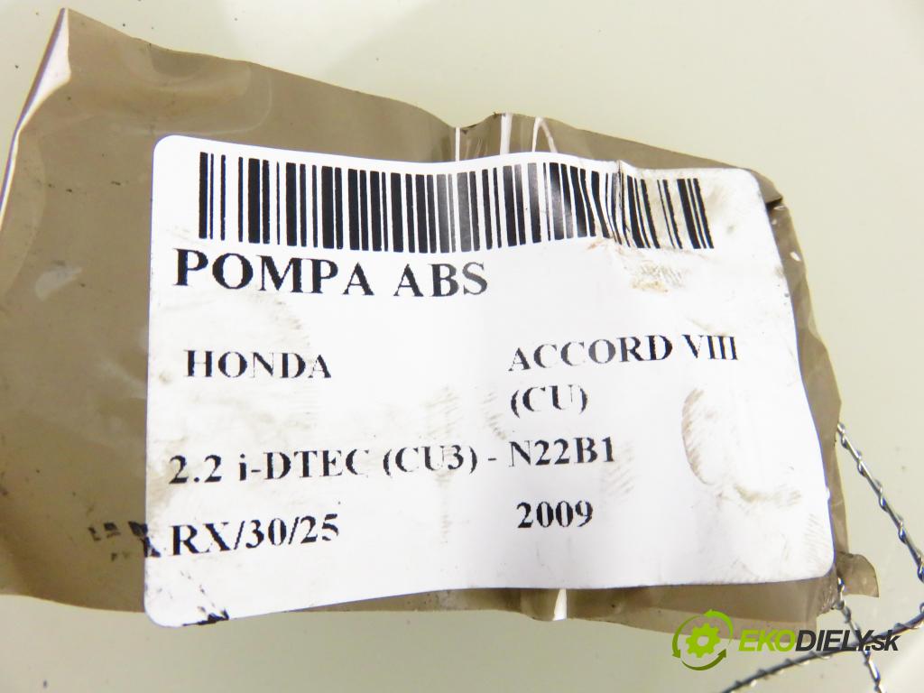 HONDA ACCORD VIII (CU) SEDAN 2009 110,00 2.2 i-DTEC (CU3) - N22B1 2199,00 Pumpa ABS 57110TL0G011M1 ; 06210209594 ; 06210951773 (Pumpy ABS)