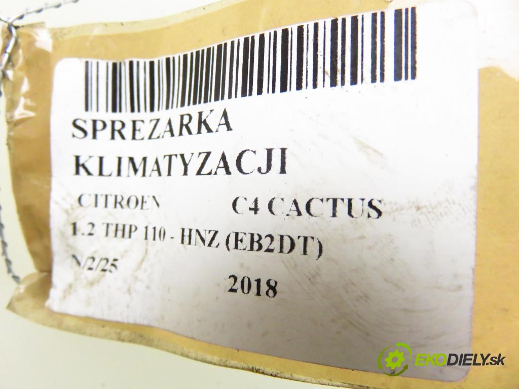 CITROEN C4 CACTUS CROSSOVER 2018 81,00 1.2 THP 110 - HNZ (EB2DT) 1199,00 KOMPRESOR: klimatizácie 4471504723 ; 9675655880 (Kompresory klimatizácie)