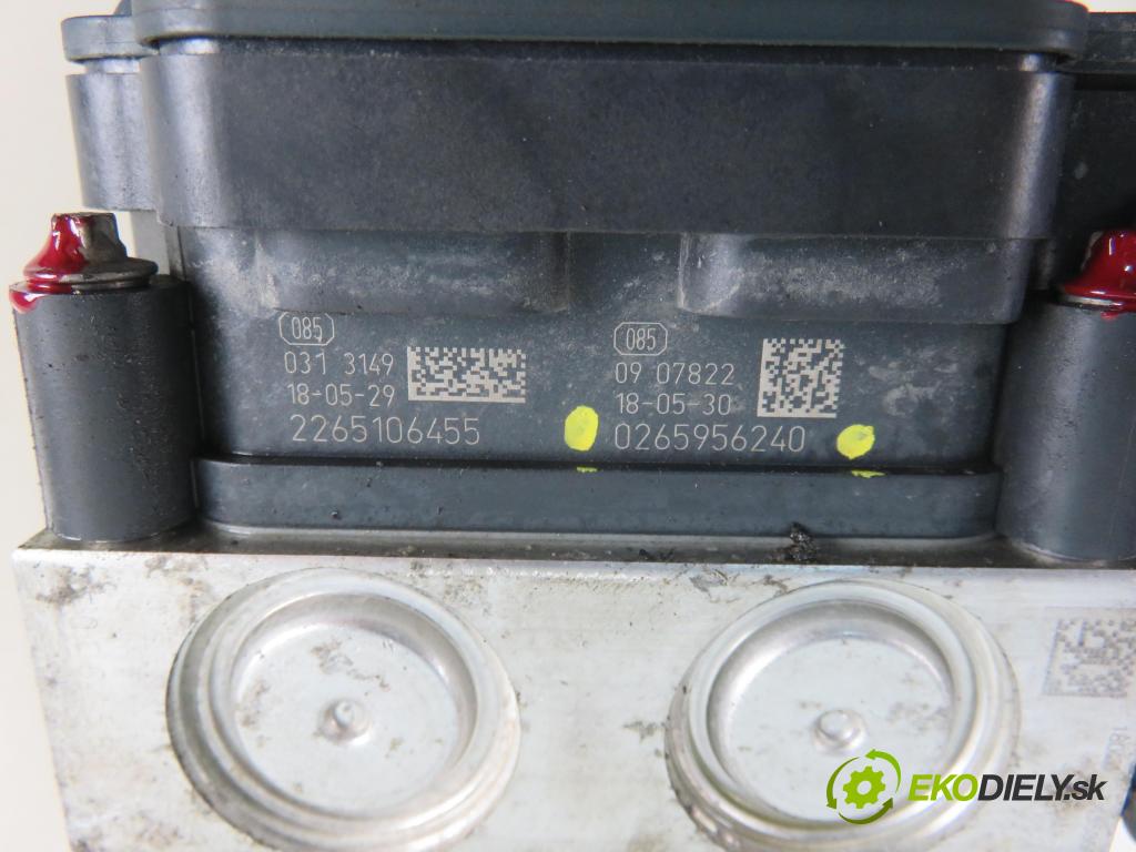 CITROEN C4 CACTUS CROSSOVER 2018 81,00 1.2 THP 110 - HNZ (EB2DT) 1199,00 Pumpa ABS 0265956240 ; 9827194580 ; 9808055980 (Pumpy ABS)