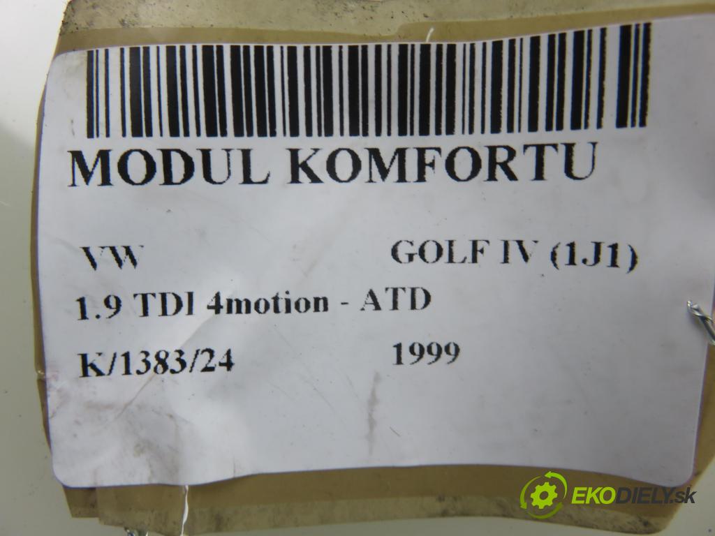 VW GOLF IV (1J1) HB 1999 74,00 1.9 TDI 4motion - ATD 1896,00 MODUL komfortu 1J0959799AH ; 5DK00795451