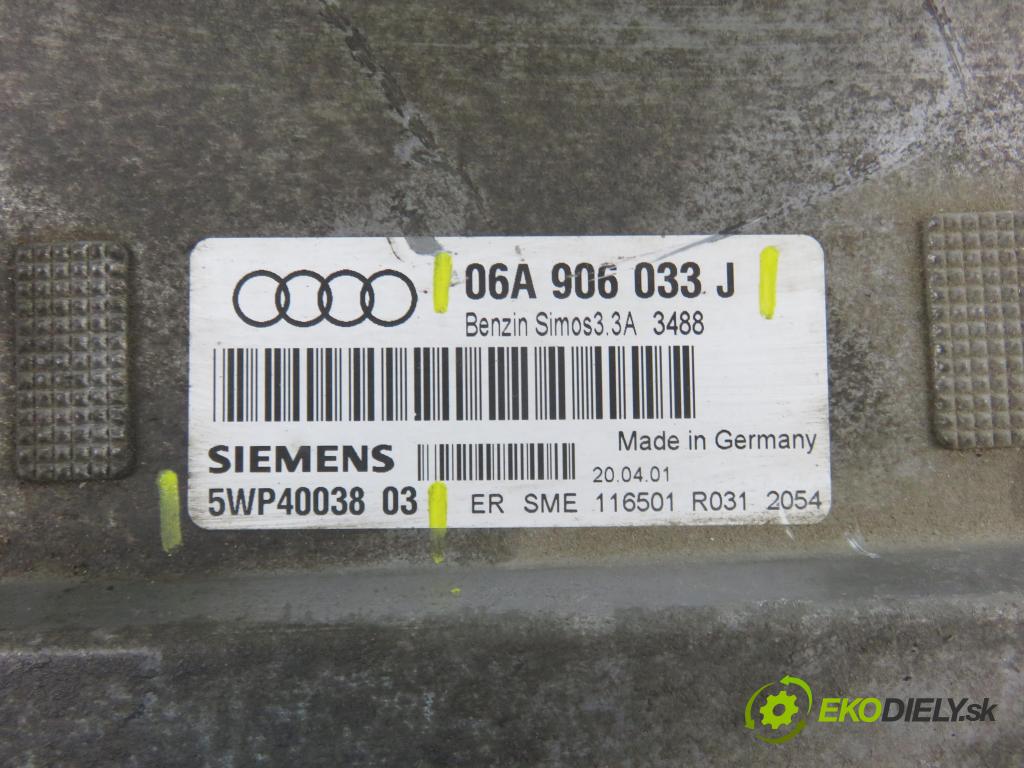 AUDI A3 (8L1) HB 2001 75,00 1.6 - AVU 1595,00 Riadiaca jednotka Motor 06A906033J ; 5WP4003803