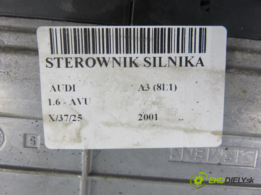 AUDI A3 (8L1) HB 2001 75,00 1.6 - AVU 1595,00 Riadiaca jednotka Motor 06A906033J ; 5WP4003803