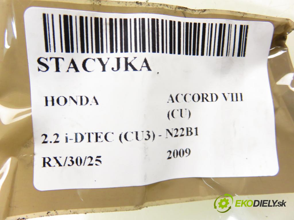 HONDA ACCORD VIII (CU) SEDAN 2009 110,00 2.2 i-DTEC (CU3) - N22B1 2199,00 spinačka 39730TL0G0 (Spínacie skrinky a kľúče)