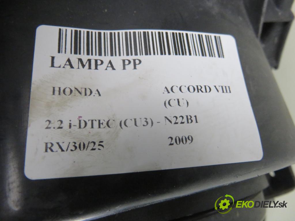 HONDA ACCORD VIII (CU) SEDAN 2009 110,00 2.2 i-DTEC (CU3) - N22B1 2199,00 světlo PP