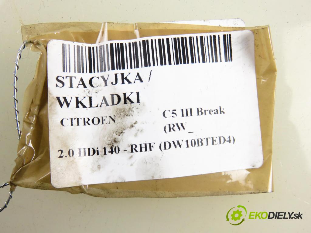 CITROEN C5 III Break (RW_) KOMBI 2009 103,00 2.0 HDi 140 - RHF (DW10BTED4) 1997,00 spinačka 36410600 (Spínacie skrinky a kľúče)