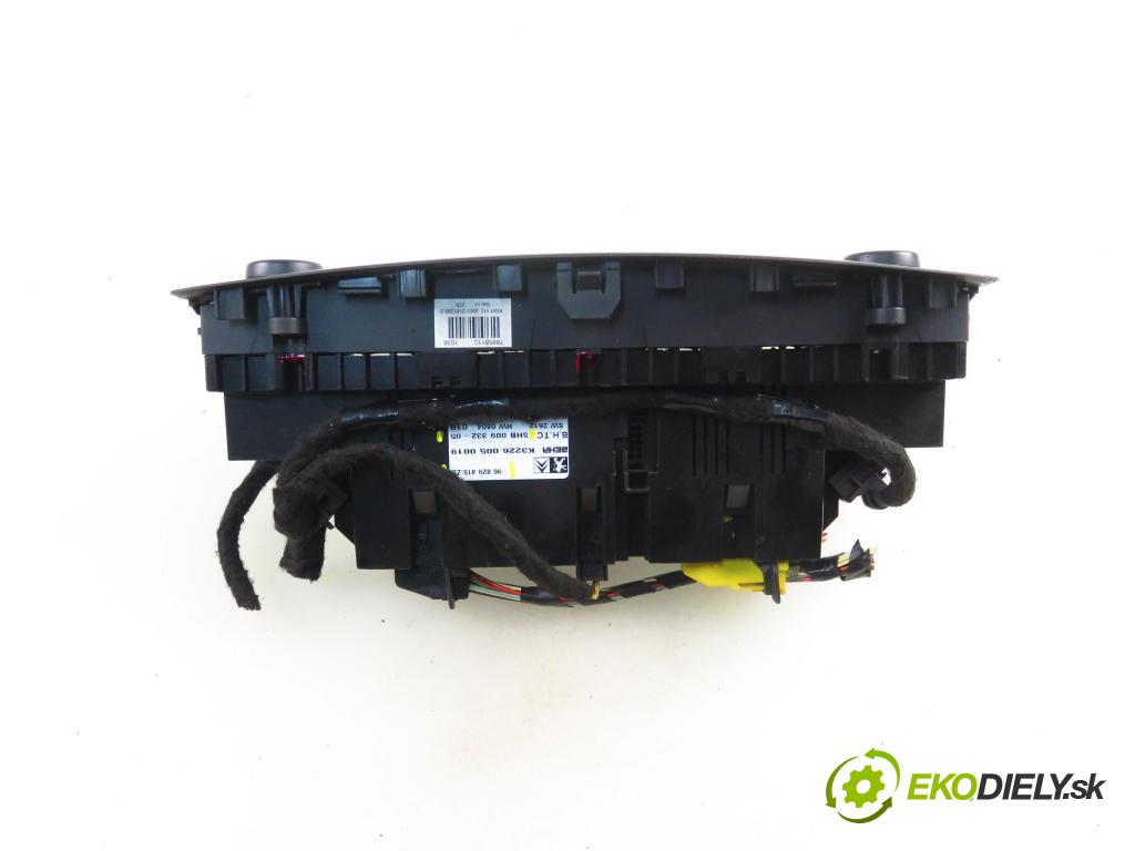 CITROEN C5 III Break (RW_) KOMBI 2009 103,00 2.0 HDi 140 - RHF (DW10BTED4) 1997,00 Panel kúrenia KLIMATRONIK 96829415ZD ; 5HB00933205