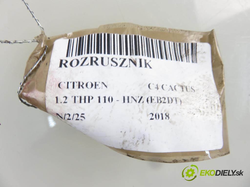 CITROEN C4 CACTUS CROSSOVER 2018 81,00 1.2 THP 110 - HNZ (EB2DT) 1199,00 Štartér 9674077280 ; ESM18E8 (Štartér)