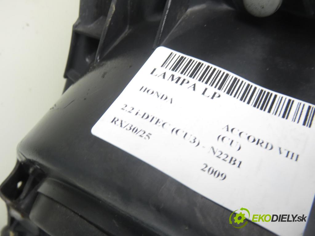 HONDA ACCORD VIII (CU) SEDAN 2009 110,00 2.2 i-DTEC (CU3) - N22B1 2199,00 světlo LP