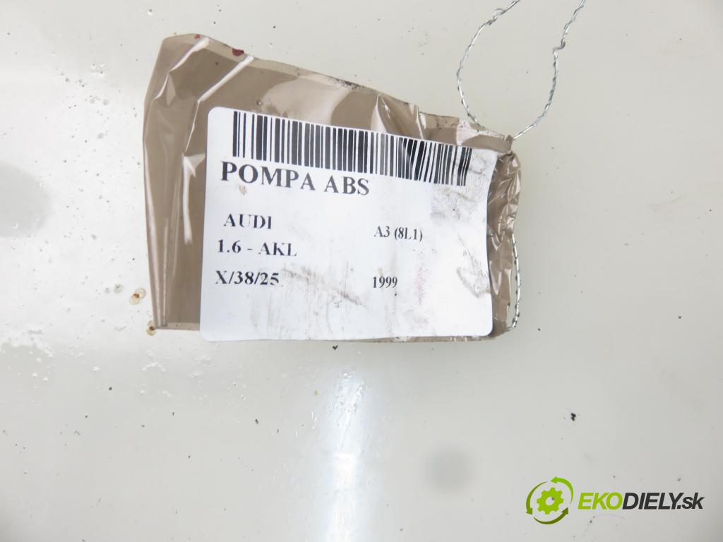 AUDI A3 (8L1) HB 1999 74,00 1.6 - AKL 1595,00 Pumpa ABS 1J0907379D ; 10094903003 ; 1J0614117B (Pumpy ABS)