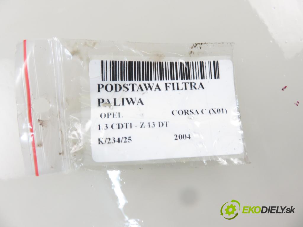 OPEL CORSA C (X01) HB 2004 51,00 1.3 CDTI - Z 13 DT 1248,00 Obal filtra paliva 13161902 (Obaly filtrov paliva)