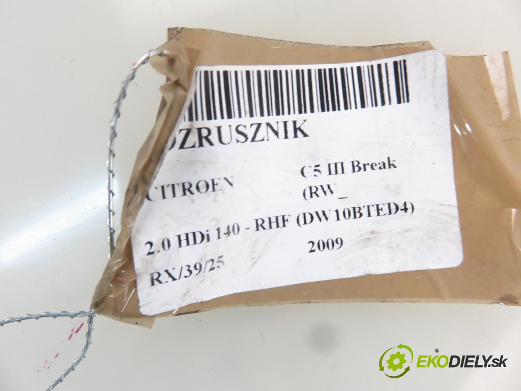 CITROEN C5 III Break (RW_) KOMBI 2009 103,00 2.0 HDi 140 - RHF (DW10BTED4) 1997,00 Štartér M000T20871ZE ; 9656262780 (Štartéry)