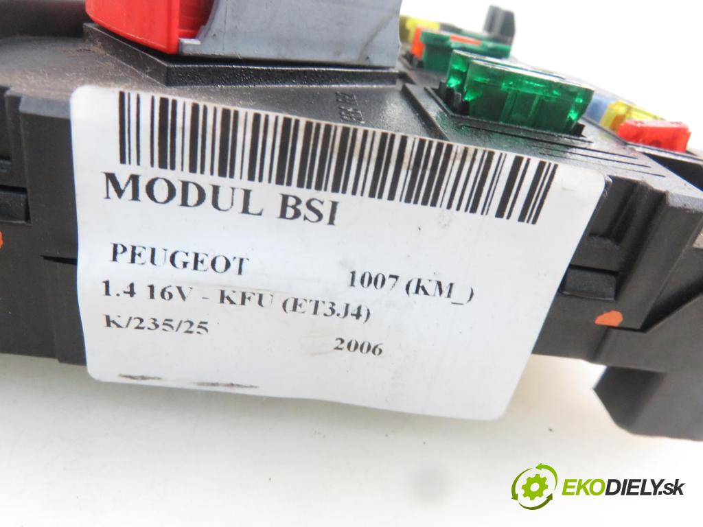 PEUGEOT 1007 (KM_) HB 2006 65,00 1.4 16V - KFU (ET3J4) 1360,00 MODUL BSI S118085400A ; 9659579180