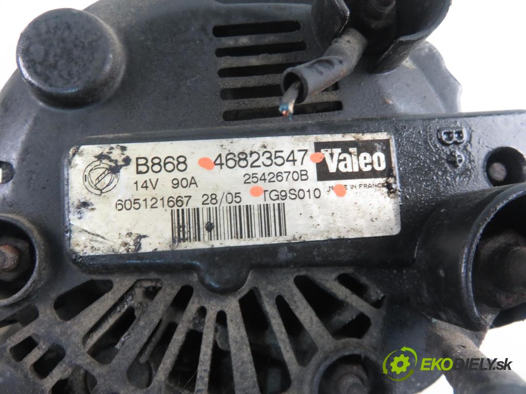 OPEL CORSA C (X01) HB 2004 51,00 1.3 CDTI - Z 13 DT 1248,00 Alternátor 46823547 ; TG9S010 (Alternátory)