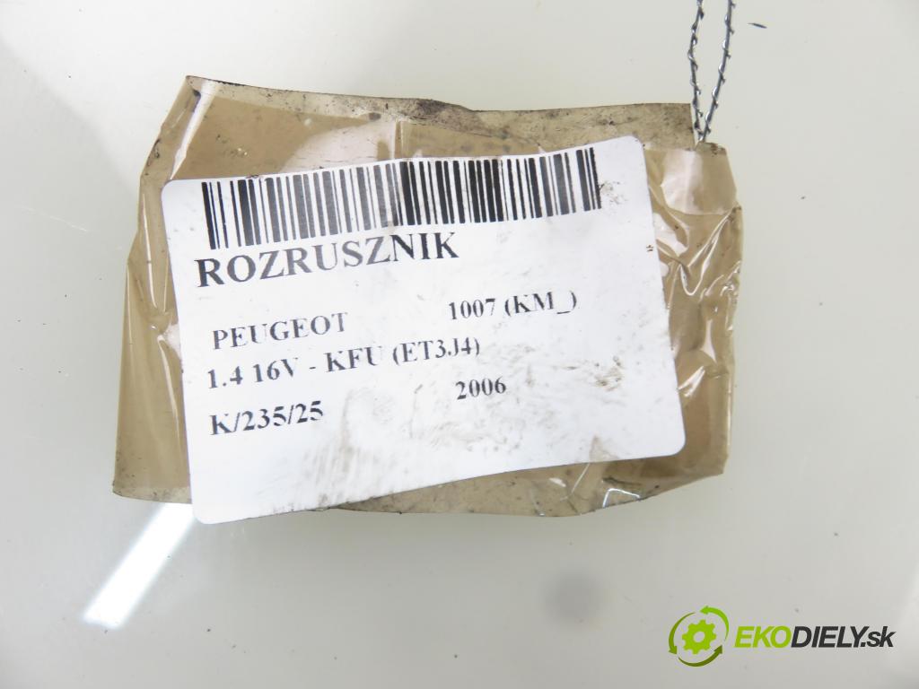 PEUGEOT 1007 (KM_) HB 2006 65,00 1.4 16V - KFU (ET3J4) 1360,00 Štartér  (Štartéry)