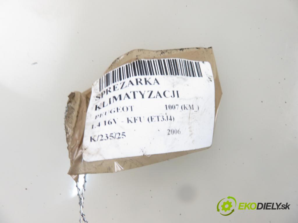 PEUGEOT 1007 (KM_) HB 2006 65,00 1.4 16V - KFU (ET3J4) 1360,00 KOMPRESOR: klimatizace 9655191680 (Kompresor klimatizace)