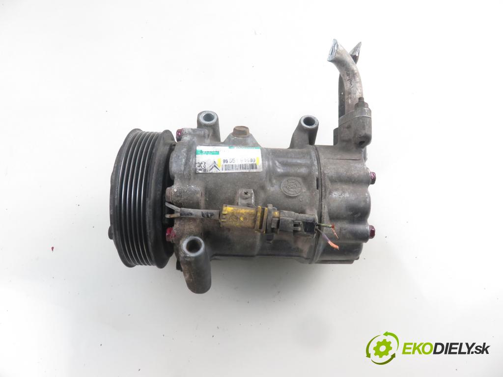 PEUGEOT 1007 (KM_) HB 2006 65,00 1.4 16V - KFU (ET3J4) 1360,00 KOMPRESOR: klimatizace 9655191680 (Kompresor klimatizace)