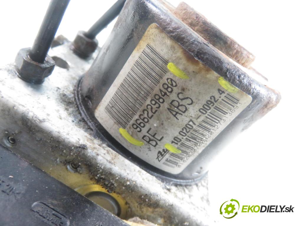 CITROEN C2 (JM_) HB 2007 44,00 1.1 - HFX (TU1JP) 1124,00 Pumpa ABS 9662298480 ; 10020700924 ; 10097011443 (Pumpy ABS)