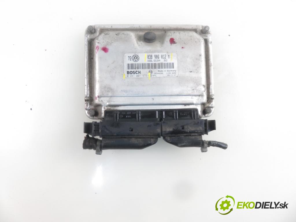 VW BORA (1J2) SEDAN 2000 66,00 1.9 TDI 90 - ALH 1896,00 Riadiaca jednotka Motor 038906012M ; 0281001979