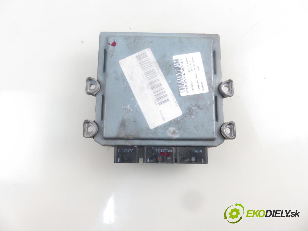 CITROEN JUMPY Skrzynia FURGON 2007 88,00 2.0 HDi 120 - RHK (DW10UTED4) 1997,00 Riadiaca jednotka Motor 5WS40613BT ; 9664611380 ; 9661642180
