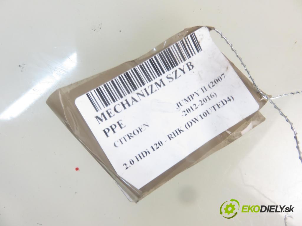 CITROEN JUMPY Skrzynia FURGON 2007 88,00 2.0 HDi 120 - RHK (DW10UTED4) 1997,00 mechanismus oken PPE