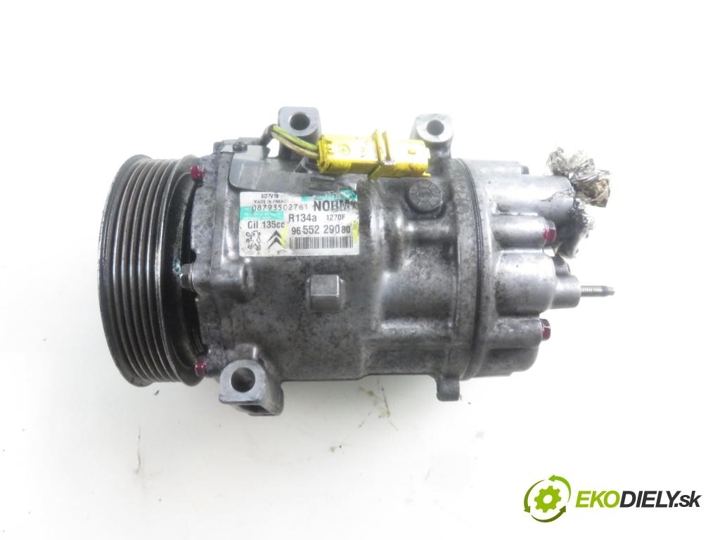 CITROEN JUMPY Skrzynia FURGON 2007 88,00 2.0 HDi 120 - RHK (DW10UTED4) 1997,00 KOMPRESOR: klimatizácie 9655229080 (Kompresory klimatizácie)