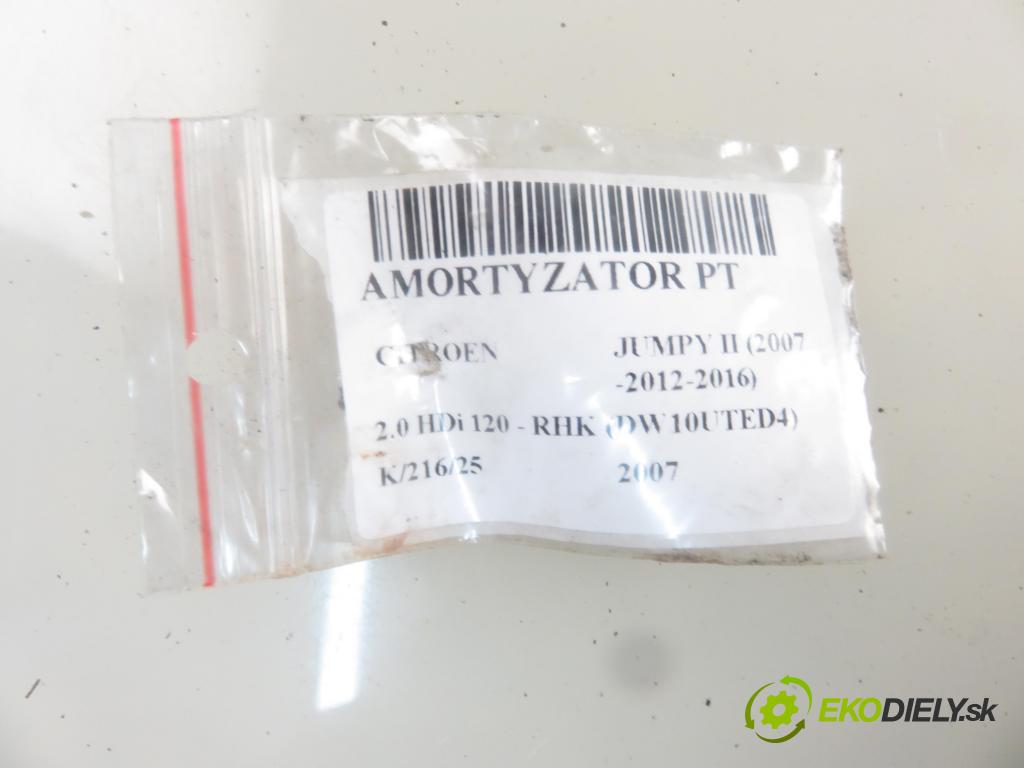 CITROEN JUMPY Skrzynia FURGON 2007 88,00 2.0 HDi 120 - RHK (DW10UTED4) 1997,00 Tlmič pravé zadné
