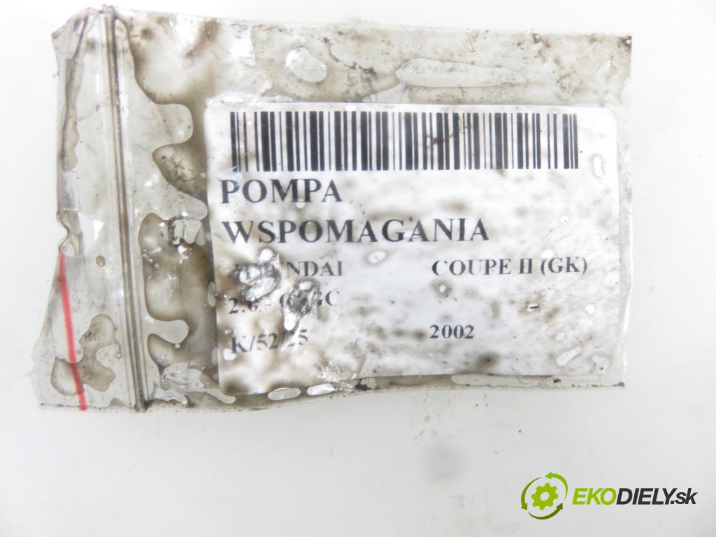 HYUNDAI COUPE (GK) COUPE 2002 100,00 2.0 136 -  G4GC 1975,00 Pumpa servočerpadlo  (Servočerpadlá, pumpy riadenia)